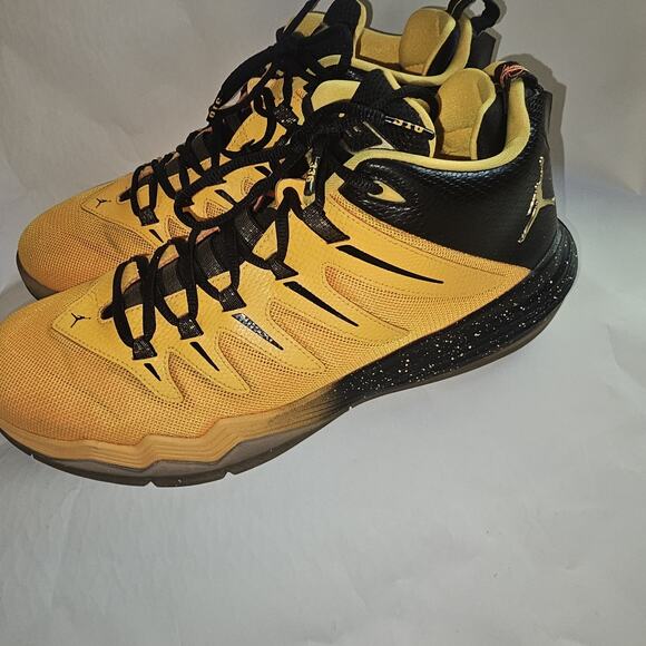 Nike Air Jordan Mens 12 Chris Paul CP3.ix Yellow Dragon Sneakers Deadstock Bball - Picture 8 of 14